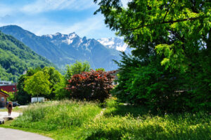 Vaduz über St. Gallen und Buchs Vaduz über St. Gallen und Buchs